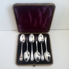 Set 6 cucchiaini vittoriani in