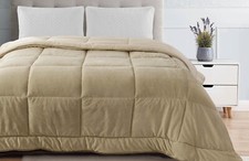 Trapunta Piumone Invernale Matrimoniale Singola Piazza Mezza Velluto Flanellato