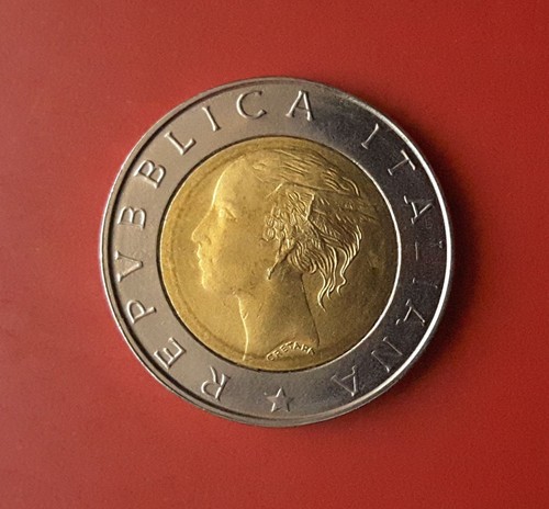 500 lire 1997 - 500, errore