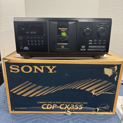 Sony cdp cx355 300 - cdp-cx355, 300-disc