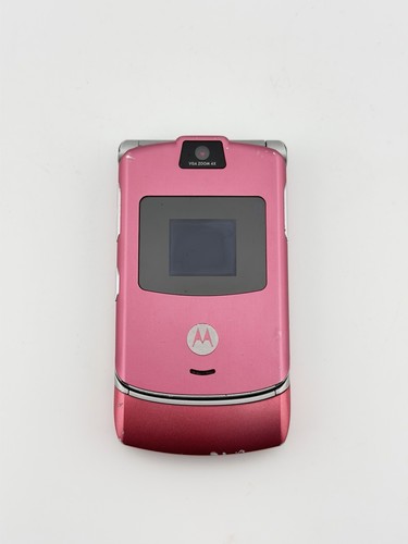 Telefono motorola razr - v3, rosa