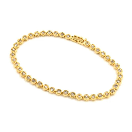 Bracciale tennis diamante - in,