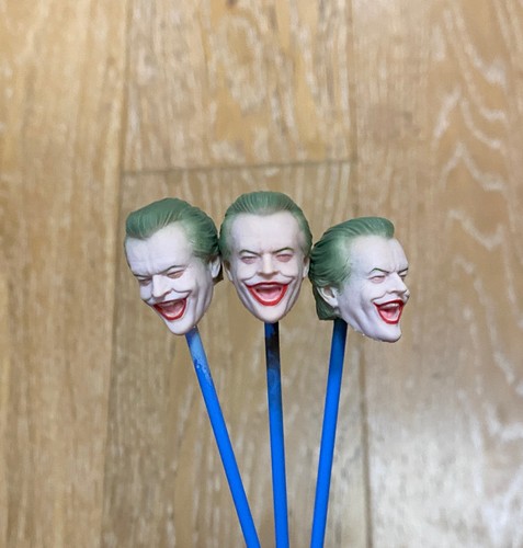 Scultura testa joker - joker, dipinta