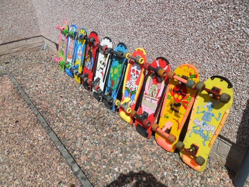 Collezione skateboard vintage - collezione,