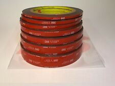 BIADESIVO tuning auto 3M 5925 VHB da mm3x3m a mm50x3m spessore 0,64mm