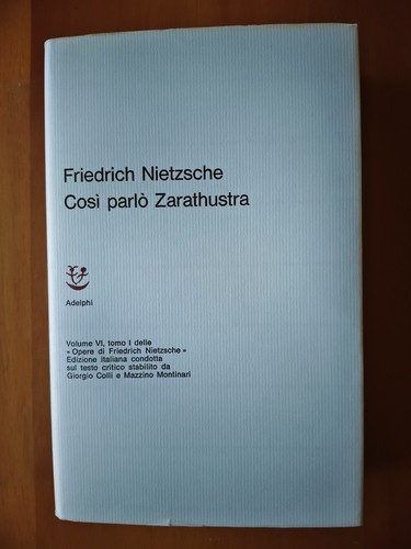 Così parlò zarathustra - cosÌ,