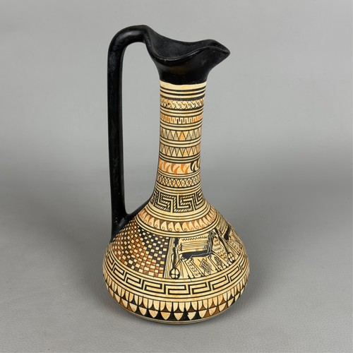 Vaso oinochoe terracotta - oinochoe, greca
