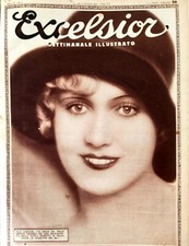 EXCELSIOR SETTIMANALE ILLUSTRATO ANNATA COMPLETA 1929 - CINEMA, MUSICA TEATRO