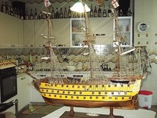 VELIERO-VASCELLO INGLESE DI PRIMA CLASSE H.M.S. VICTORY 1765  