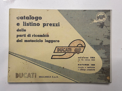 Catalogo parti ricambio - catalogo, di
