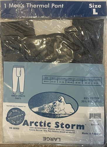 Pantalone termico uomo - uomo, arctic