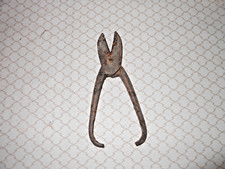 VECCHIE PINZE A FORBICE PER FOGLIA OLD SCISSORS FOR METAL ANTICA FORBICE X LAMIERA