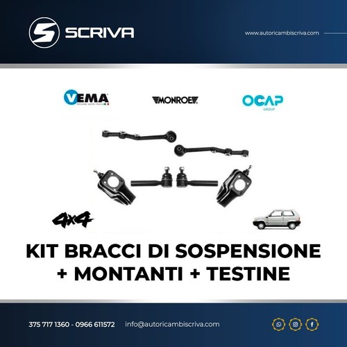 Kit sospensione bracci - kit, e