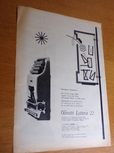 Olivetti lettera macchina - olivetti,