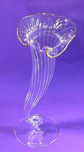 Vaso forma corno soffiato - vaso,