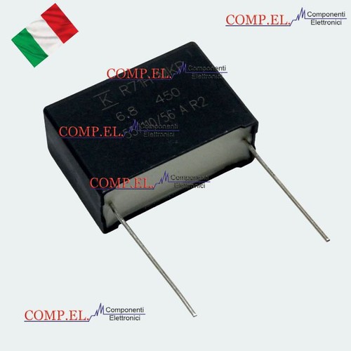 Condensatori mkp 6u8 450v - condensatori,