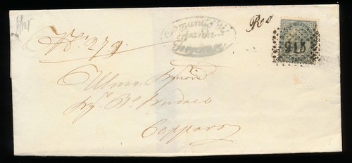 1866 italia storia postale - , c