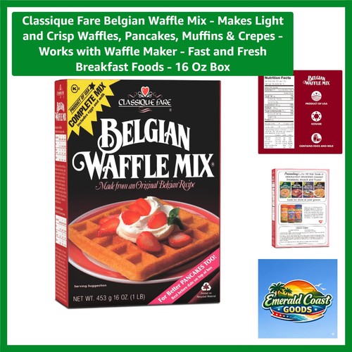 Mix waffle belghe alta - waffle,
