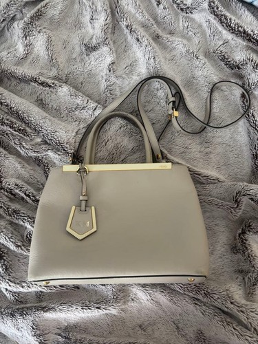 Borsa mano fendi - a, grigia