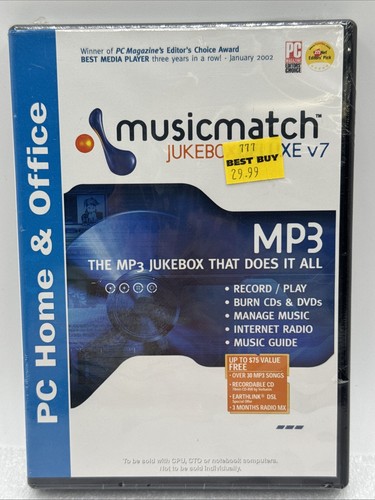 2002 musicmatch jukebox deluxe - jukebox,