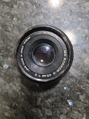 Minolta rokkor obiettivo - minolta, rokkor-x