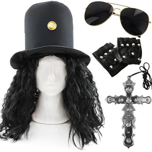 Costume slash 1980 - slash, chitarrista