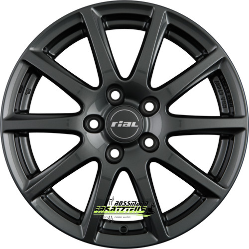 Rial milano titanio 7x17 et40 - titanio,