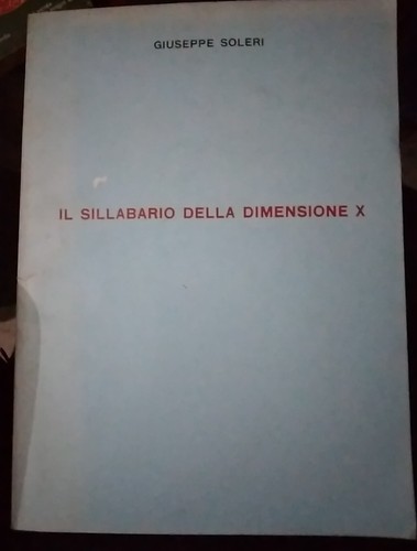 Soleri sillabario della - soleri,