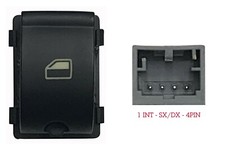 Per  Audi TT dal 2006  Pulsante Alzavetro Sx=Dx 4 Pin  8E0959855 8E0959855A