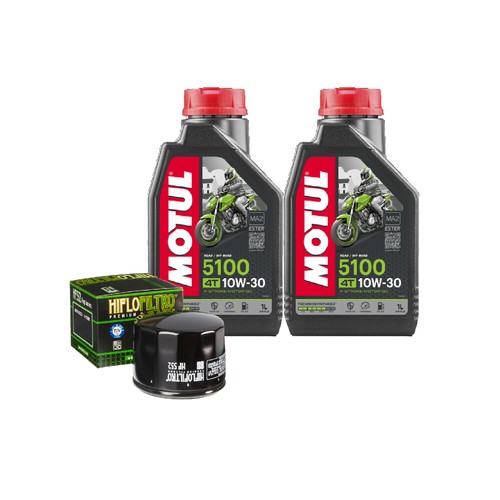 Kit tagliando olio motul 5100 - kit,
