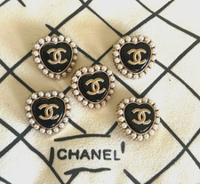 CHANEL Bottone Vintage Metallo