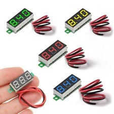 Voltmetro LED mini incasso