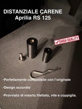 2x Distanziali Carene Aprilia RS 125 - 250 AF1 AP8121867, AP8120699