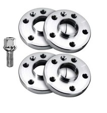 KIT 4 DISTANZIALI RUOTA 5X100 C.57.1 SP 20+20MM+BULLONI SFERICI VW GOLF IV 97>07