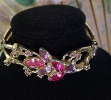 Bellissimo bracciale vintage anni 50 60 bigiotteria americana costume jewellry