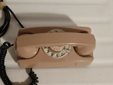 Telefono a disco STARLITE GTE rosa cipria vintage SIP COMPLETO FUNZIONANTE
