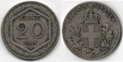 Centesimi 1918 bordo - centesimi,,