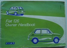 Fiat 126 1974 Manuale d'uso