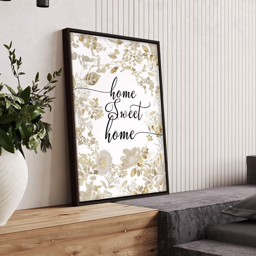 Home sweet art print - home, |