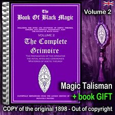 Antique Book Occult Literature Manuscript Ritual Black Magic Ceremonial Manual 2