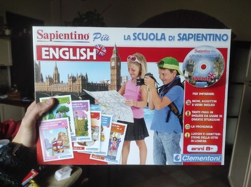 Sapientino più english - più,