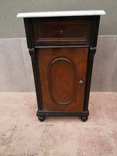 ANTIQUE WALNUT BEDSIDE TABLE