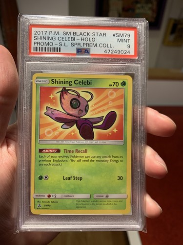 Pokemon shining celebi promo - pokemon,