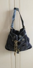 Francesco Biasia Borsa donna made  in Italy a Tracolla Denim