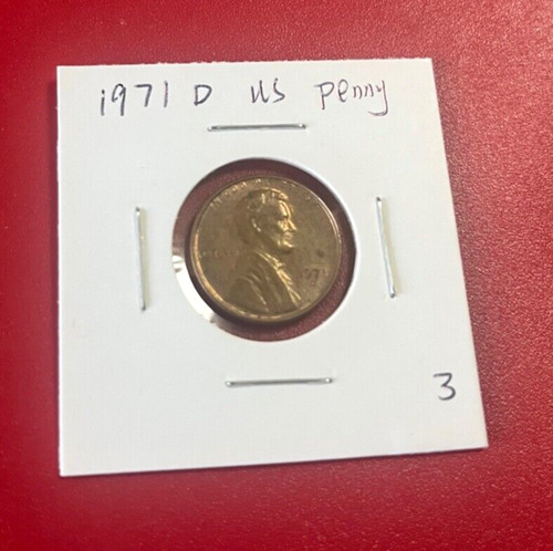 Moneta penny della - un,