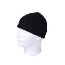 Cappello caldo EMERSONGEAR Tactical Gear Merino Braincase Watch Cap BK Fleece Headwear