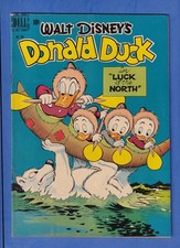 Quattro colori #256 Paperino di Walt Disney Fortuna del Nord Carl Barks Dell 1949