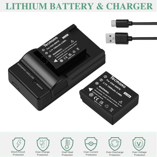 Batteria per panasonic - 2x,