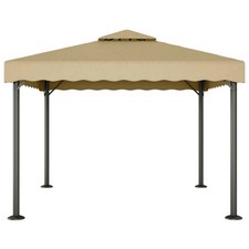 Gazebo Tortora 3x3 m Alluminio