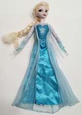 Bambola Elsa Frozen Singing Doll Disney Store 40 cm